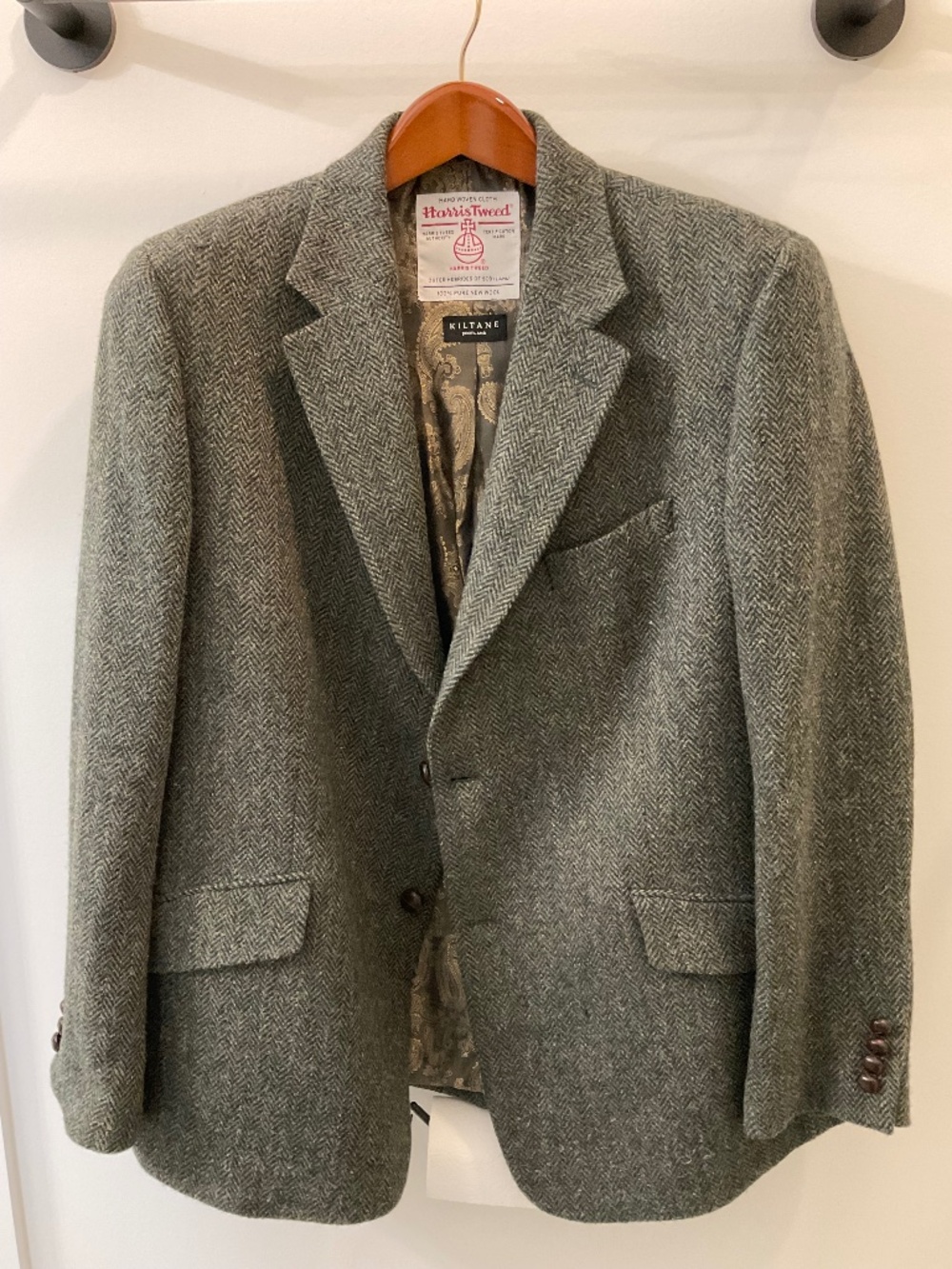 Kiltane Finlay Harris Tweed Jacket (Olive)